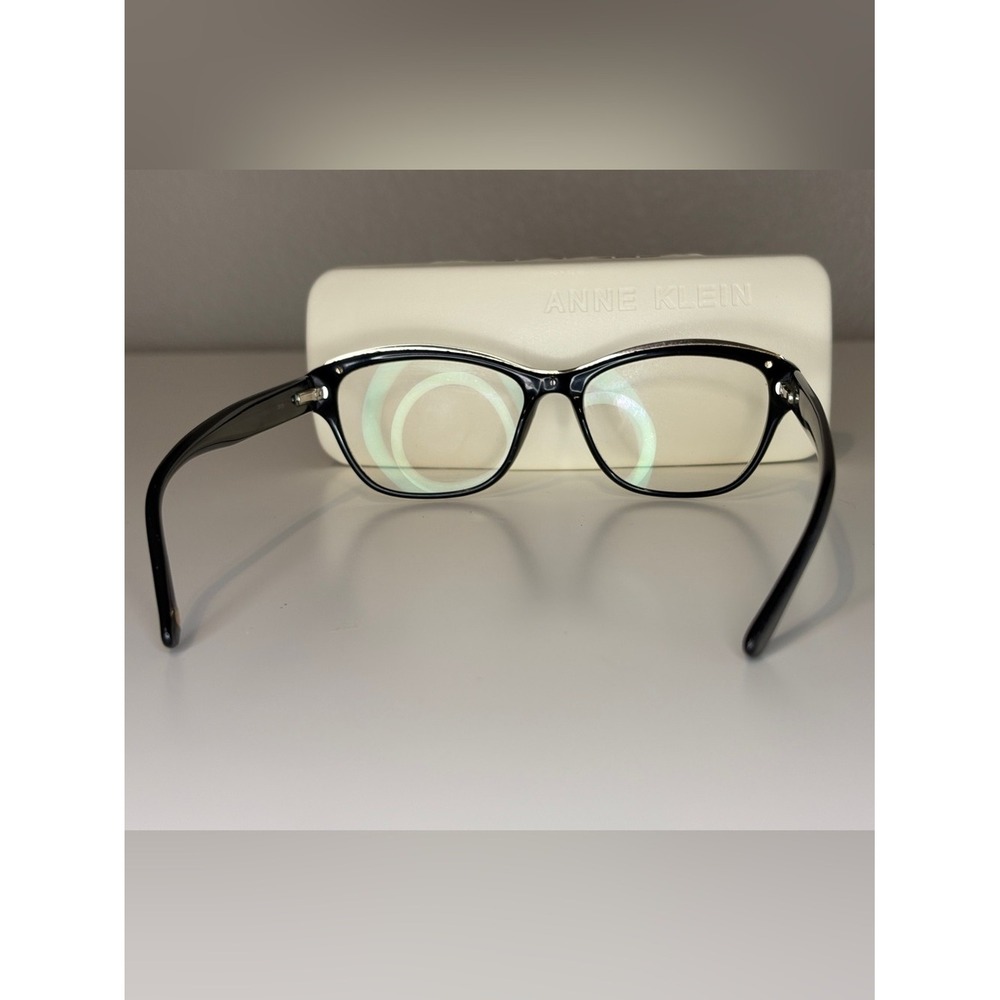 Anne Klein Cat-Eye Frames, black and tortoiseshell - Picture 5 of 7